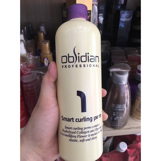 Thuốc uốn tóc 3d số 1 obsidian uốn lạnh và uốn nóng 500ml chính hãng