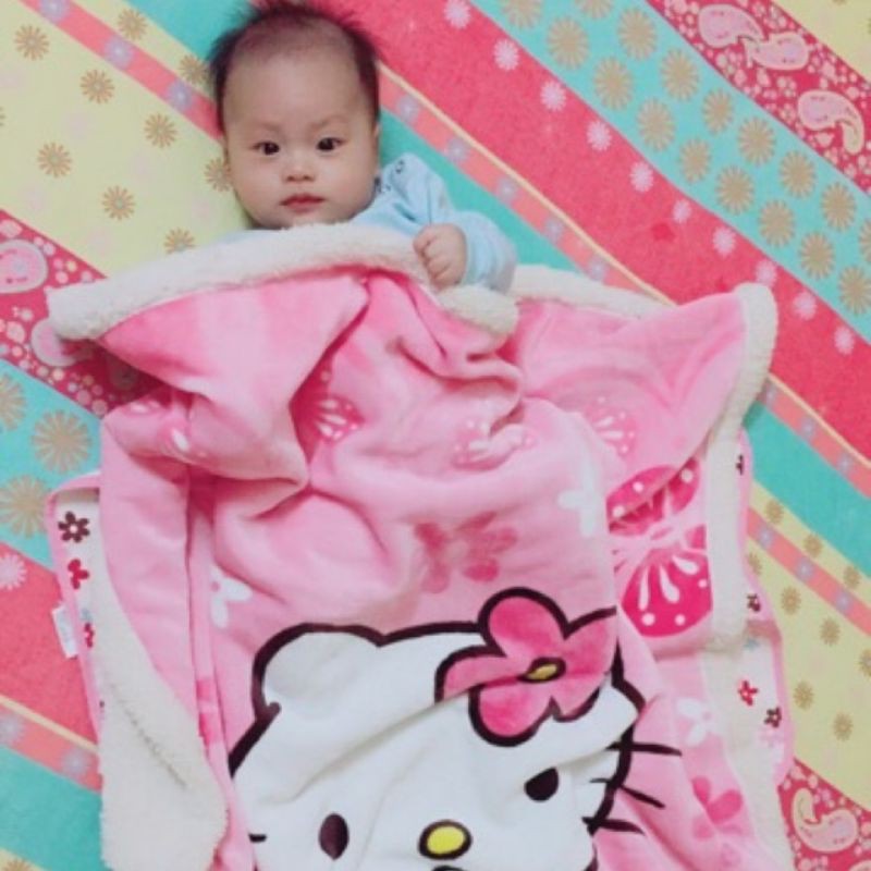 Chăn Lông Cừu Cho Bé Hàng Đẹp Mềm Mịn Dày 2 Lớp