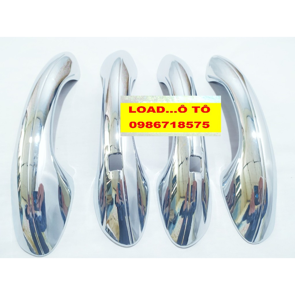 ỐP TAY NẮM CỬA XE SANTAFE 2022-2019 Nhựa ABS Mạ crom