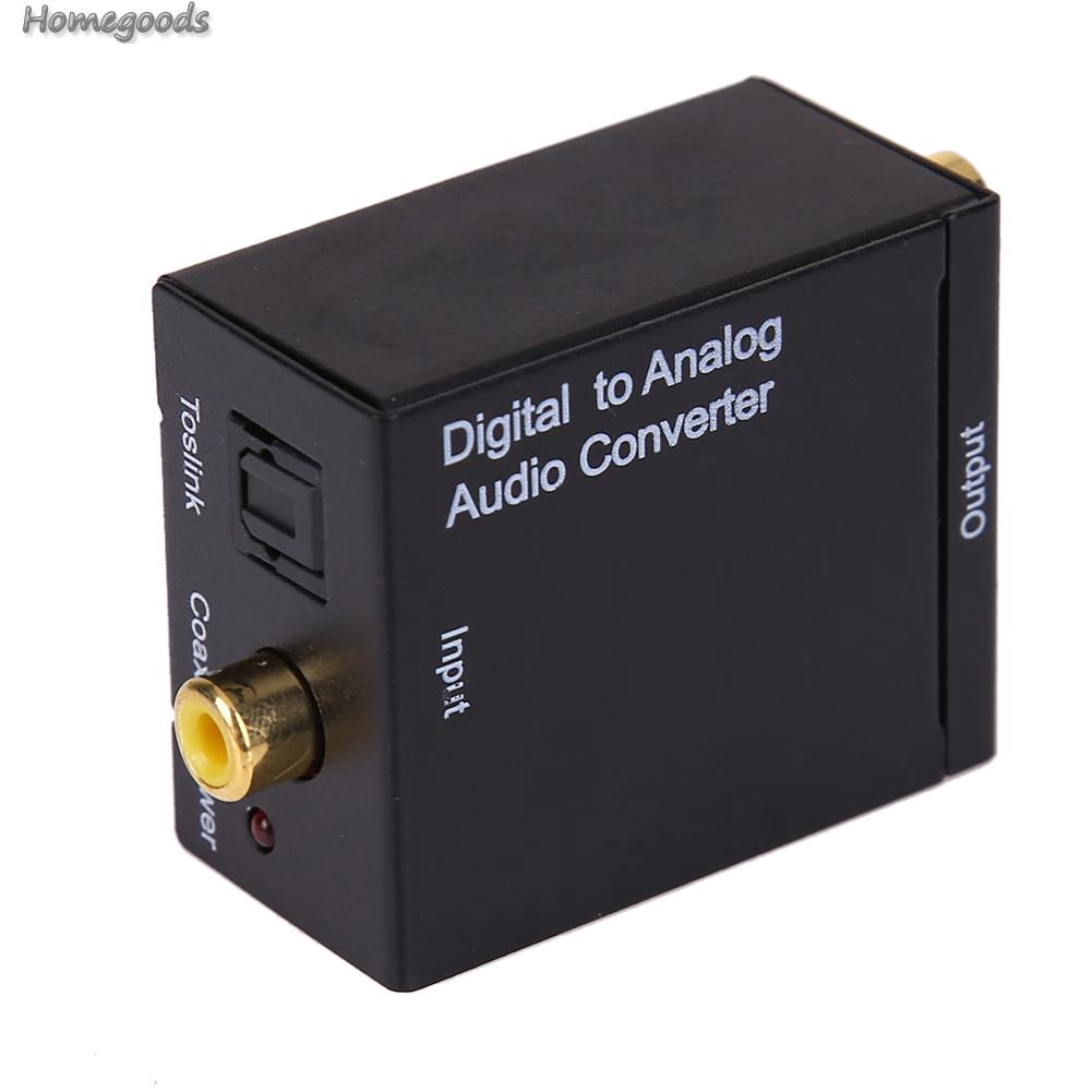 Bộ Chuyển Đổi Âm Thanh Đồng Trục Quang Học Toslink Sang Analog Rca L/R 1 Cái