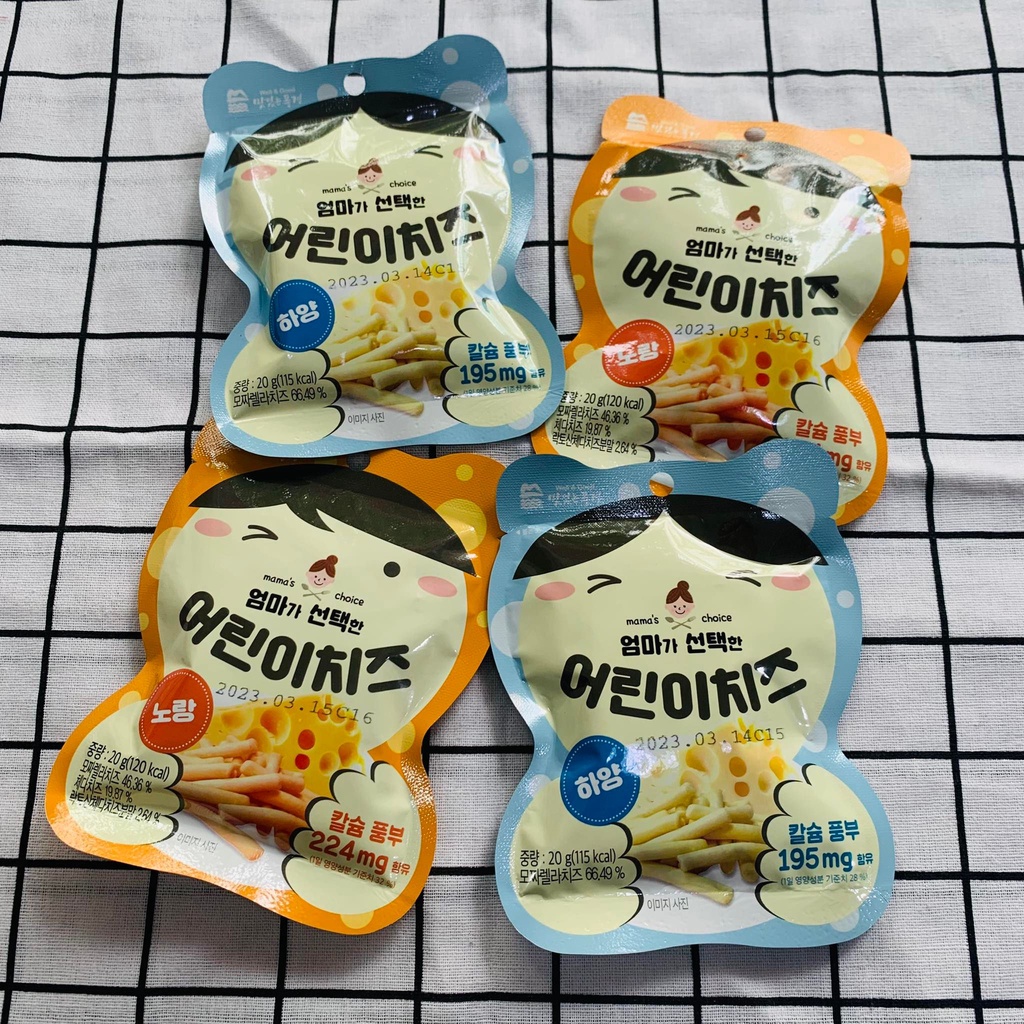 Bánh Ăn Dặm Phomai Sấy Hình Que Cho Bé Từ 8m Mama's Choice
