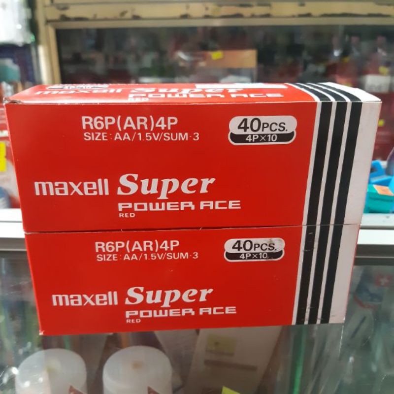 Hộp 40 viên Pin tiểu 2A Maxell Chính Hãng