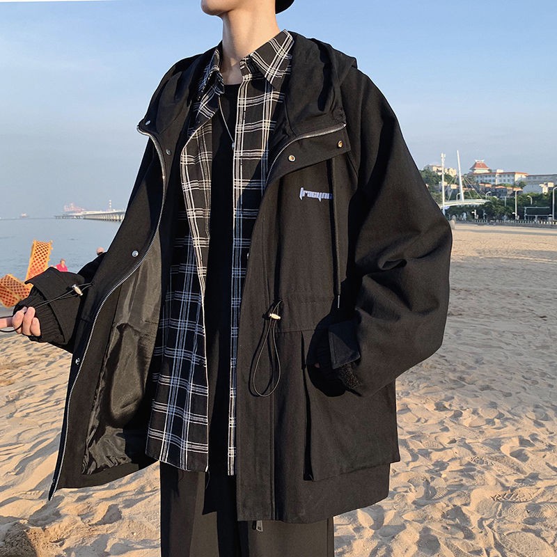 Áo Khoác Nam Dài Tay Cổ Bẻ Thời Trang Hồng Kông 2020 | BigBuy360 - bigbuy360.vn