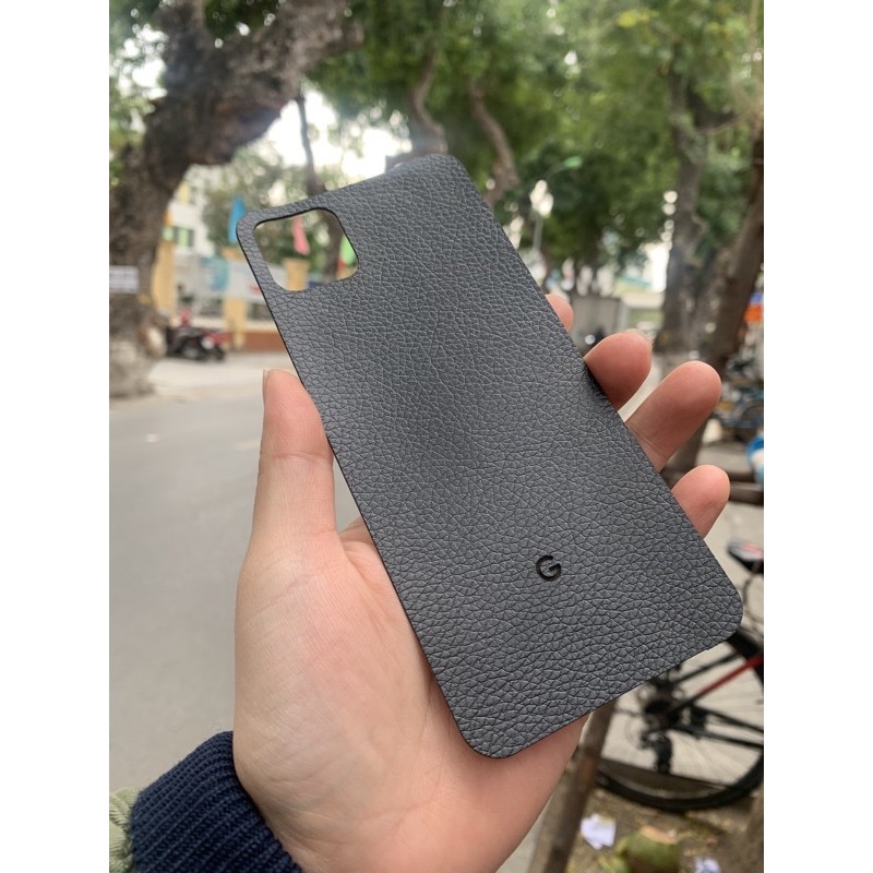 Dán da điện thoại Google Pixel 4XL lưng trơn các màu