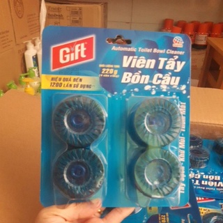 Viên Tẩy Bồn Cầu Gift (4 x 55g/vỉ 4 viên)