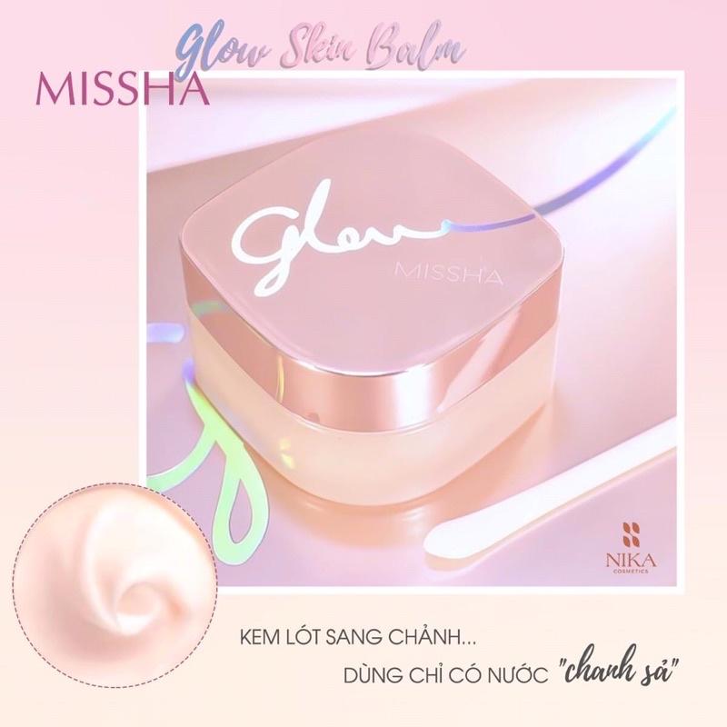 Kem lót căng bóng Missha Glow Skin Balm