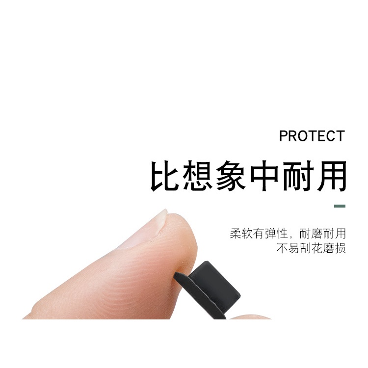 Nút silicon gắn cổng sạc tai nghe chống bụi thích hợp cho điện thoại iPhone