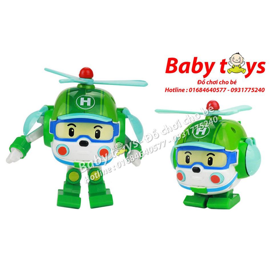 Xe Biến Hình Robot Robocar Poli 83168-6: Loại 1 (Loại lớn) #Poli #Policar #Robocar