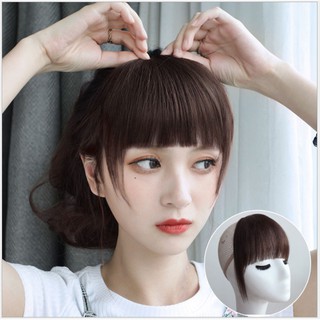 Tóc mái ngang dày ( mái ngố)