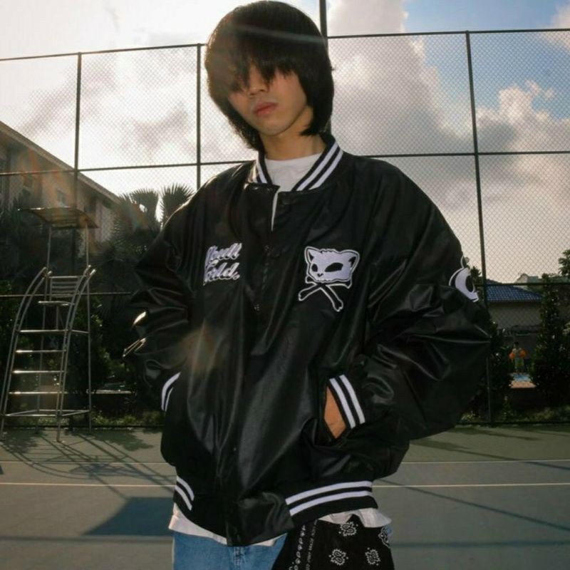 Áo khoác BOMBER Everdeath Ulzzang nam nữ unisex form rộng