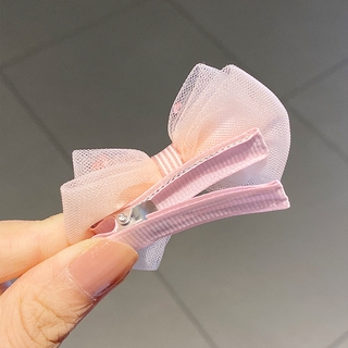  Set 5 Kẹp Tóc Hình Nơ Dễ Thương Cho Bé Gái