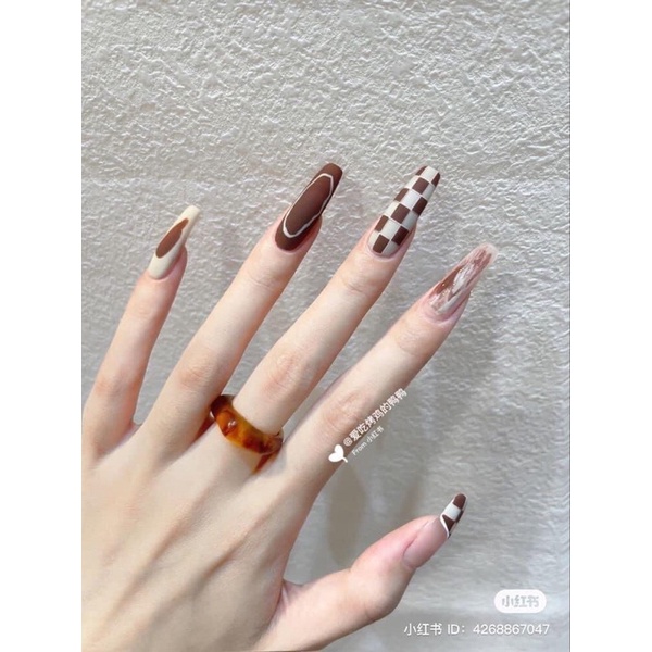 Nailbox thiết kế tặng keo và dũa , mẫu Nail đẹp , Nail làm theo yêu cầu