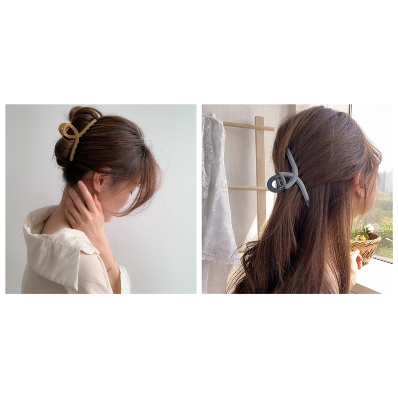Kẹp Tóc Kiểu Dáng Hình Học Thời Trang Phong Cách Vintage Cho Nữ