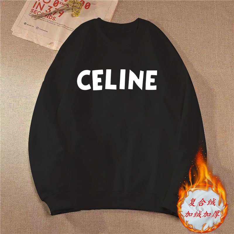 Áo Nỉ Sweater Celine Form Rộng, Hoodie Nam Nữ Unisex, Chất Liệu Nỉ Bông Cao Cấp Dày Dặn, Hottrend 2021 | BigBuy360 - bigbuy360.vn