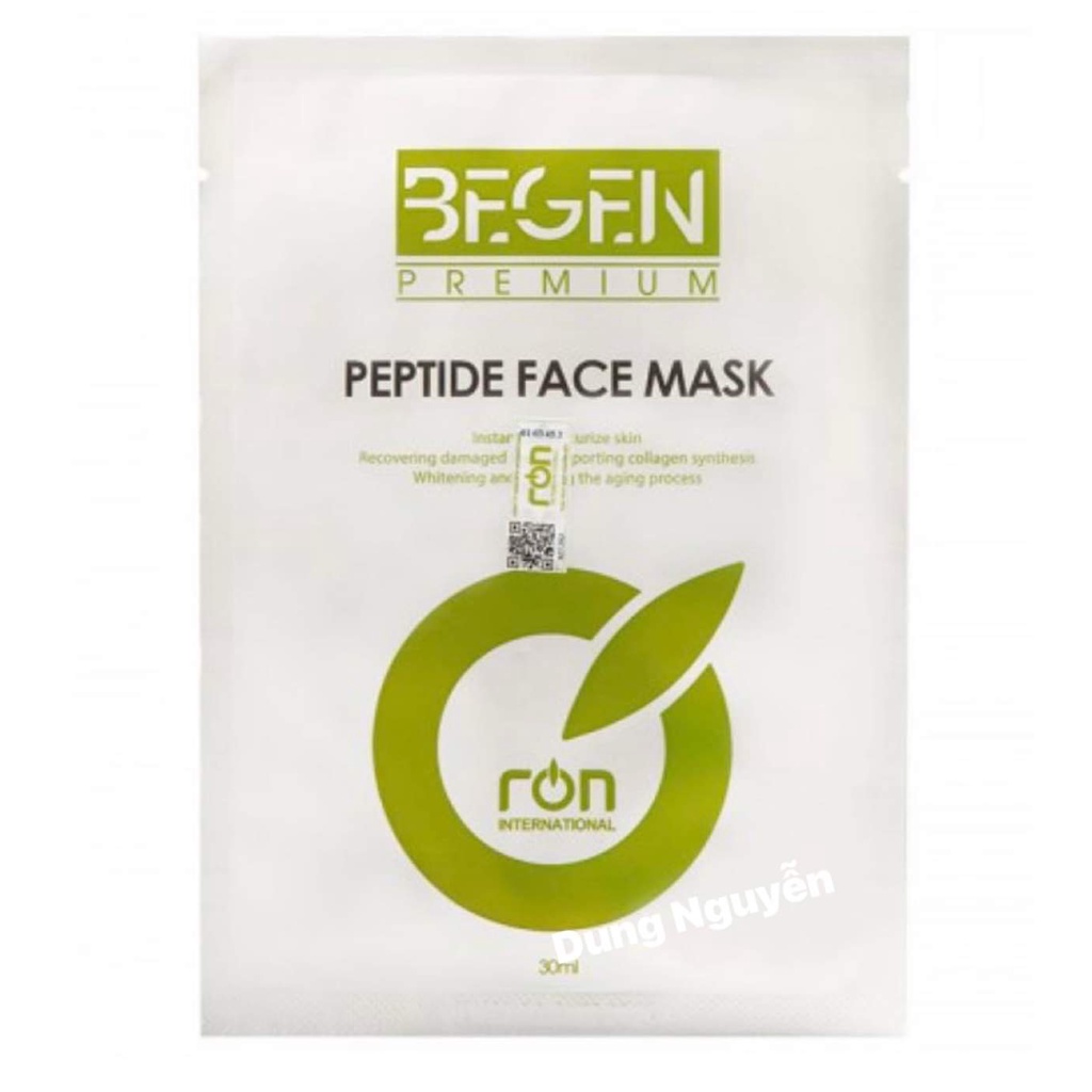 (HÀNG CHÍNH HÃNG) Mặt nạ dưỡng da tế bào gốc Dr. BeFace Premium Peptide Face Mask