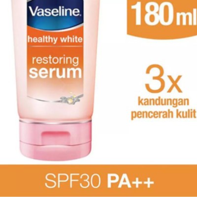 Serum dưỡng trắng da toàn thân chống nắng SPF 30 PA++ 180Ml VASELINE