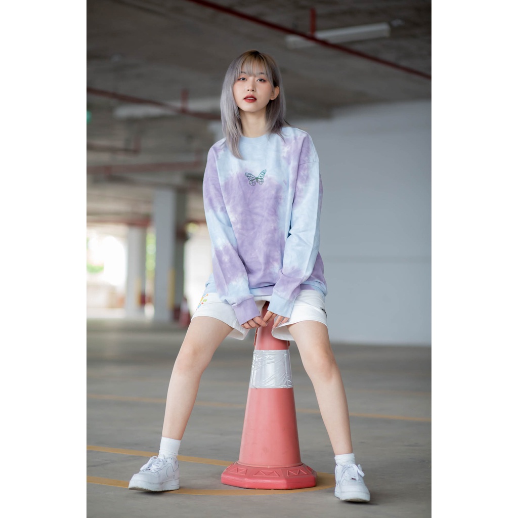 Áo Nỉ Không Mũ Sweatshirt BOO Unisex, Nỉ Da Cá Loang Màu Tie dye  Độc Đáo | BigBuy360 - bigbuy360.vn
