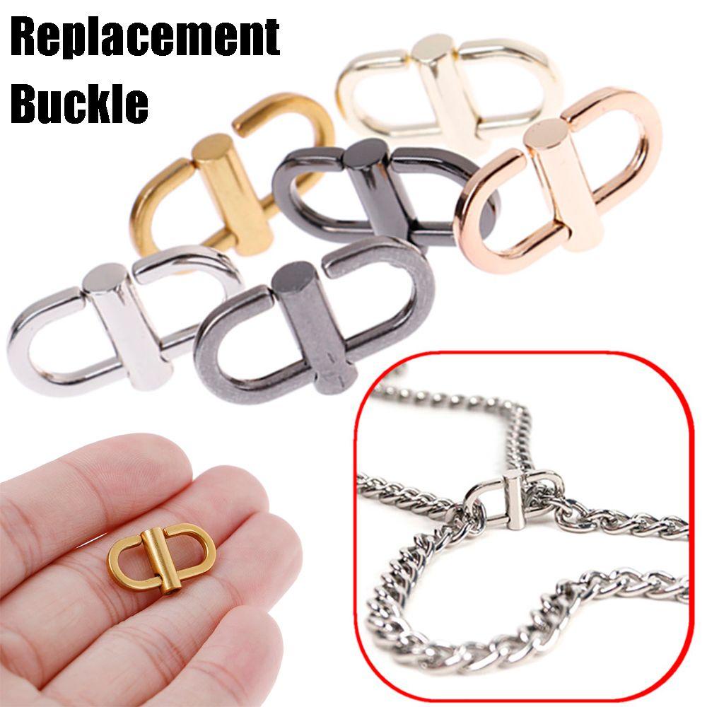 ELEGANT Khóa Kim Loại Có Thể Điều Chỉnh 6 Màu Tùy Ý Cho Túi Xách