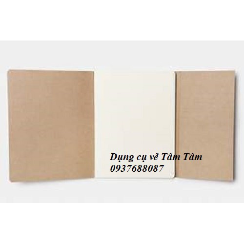 [ TÂM TÂM ]-Sổ vẽ Flying Spirit Clairefontaine, Sketch ivory paper Clairefontaine 16x21cm 90gsm 60 sheets-