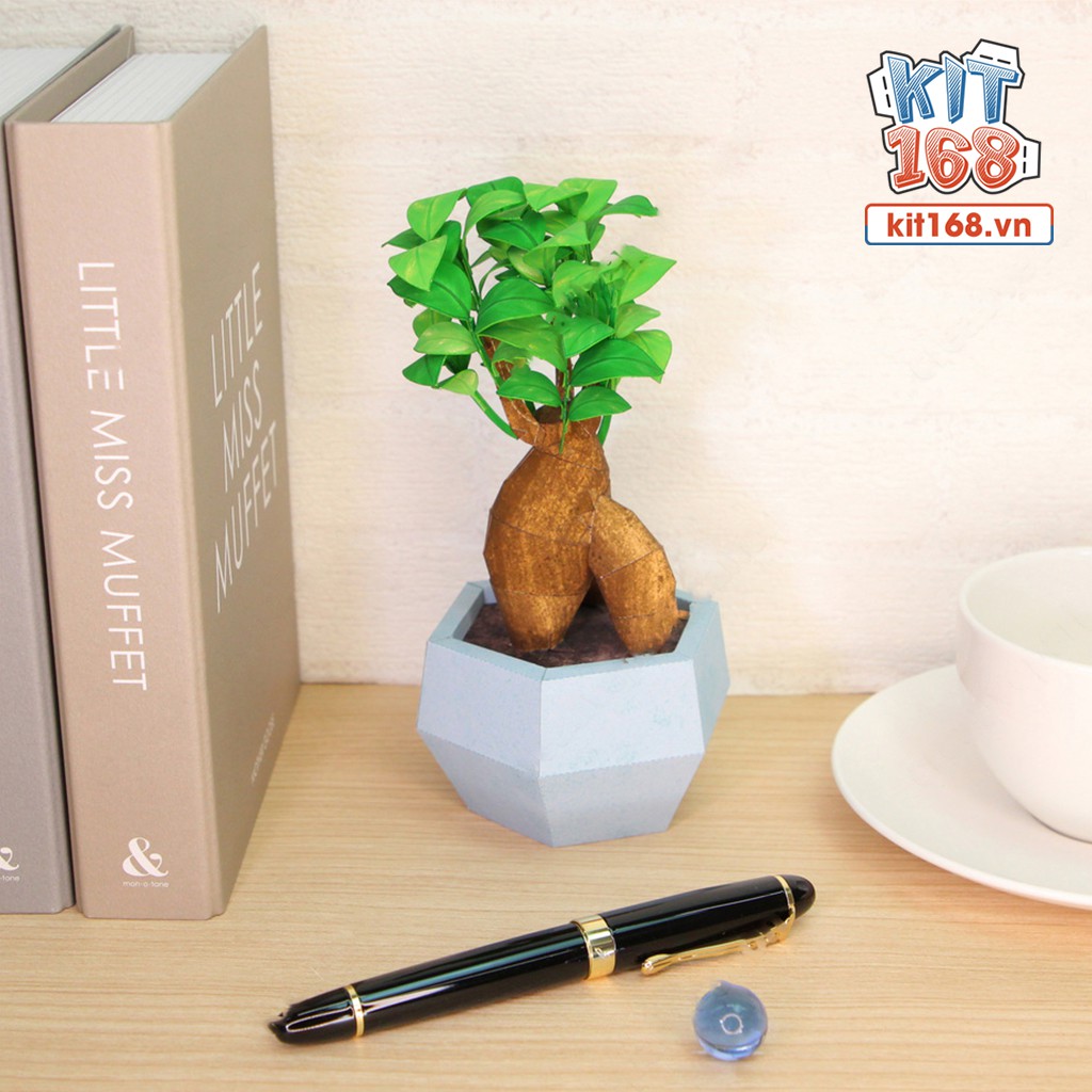 Mô hình giấy Cây Đa Mini