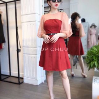 đầm tay lưới ( k kèm nịt)