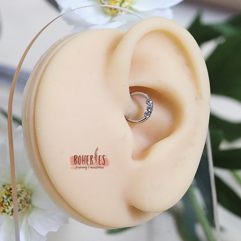 Boheries/Khuyên tai cho Daith, khuyên Septum vách ngăn mũi thép y tế không gỉ