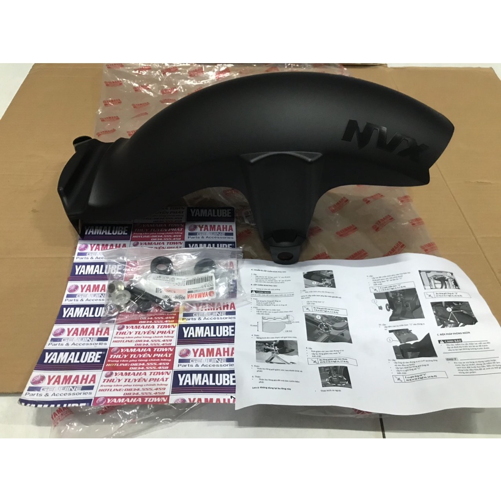 Bộ chắn bùn sau xe NVX 155 đời mới nhất chính hãng yamaha