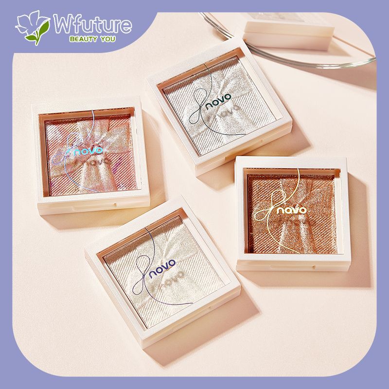 (Hàng Mới Về) Phấn Trang Điểm Làm Sáng Tông Màu Da Chống Thấm Nước Và Mồ Hôi Hình Nơ Novo