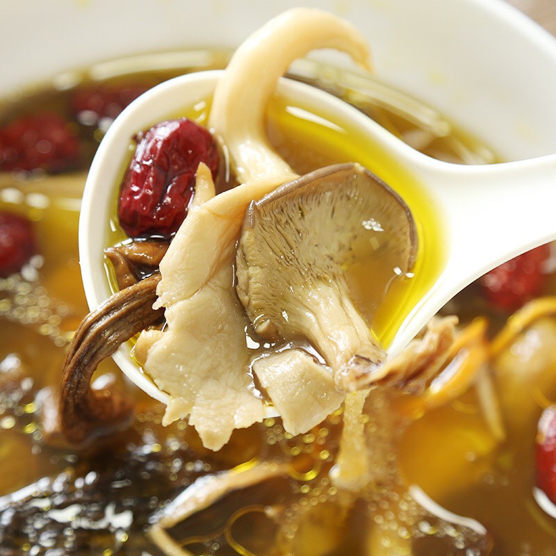 Soup nấm hoang dã 100g ( nấm bụng dê, nấm lưới, nấm thông....)