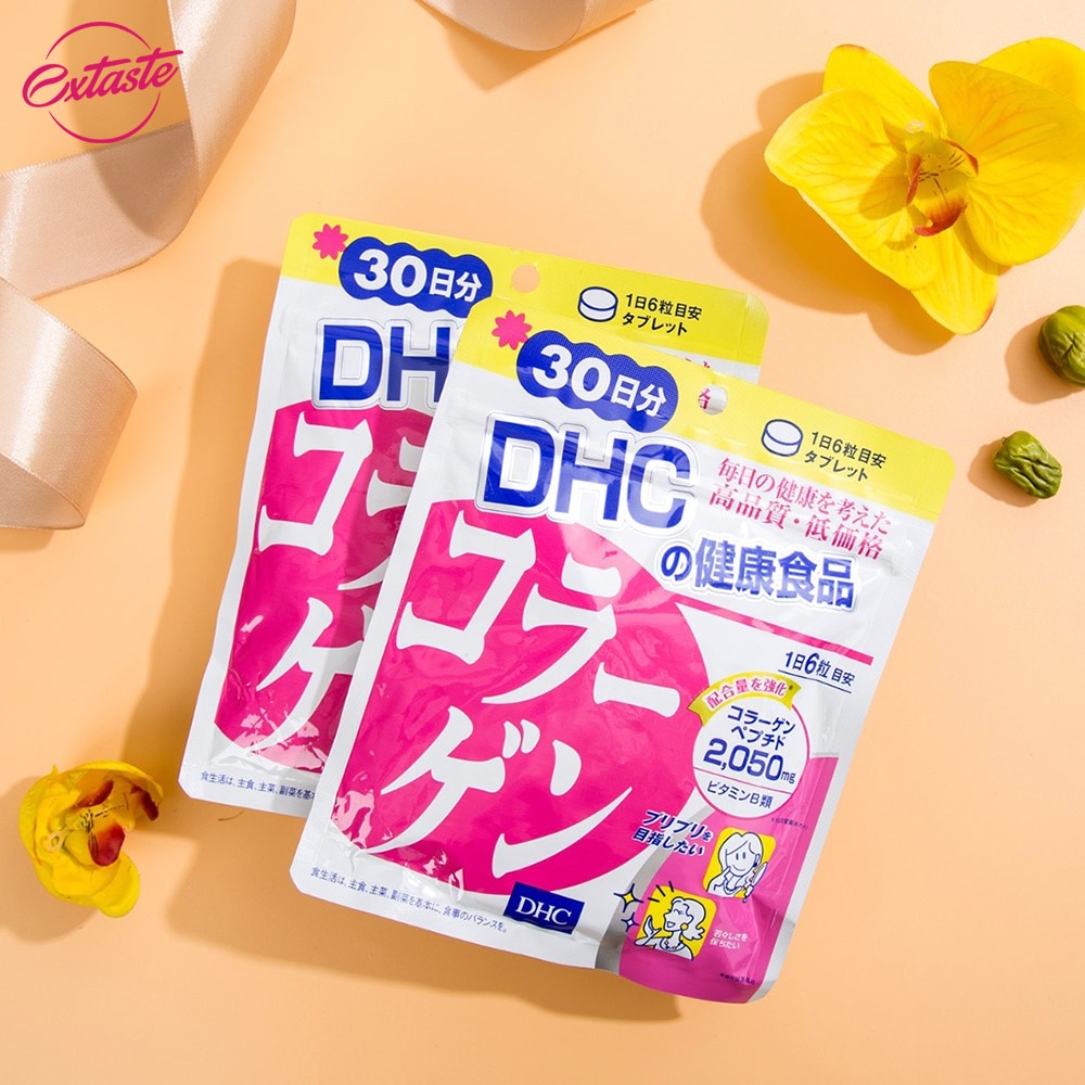 Viên uống đẹp da dhc Collagen chống lão hóa 30/90 ngày chống lão hóa, trẻ hóa da Extaste