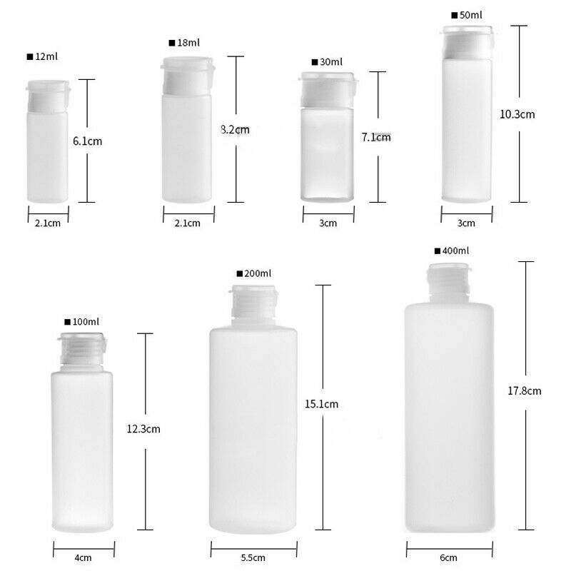 Bình Xịt Rỗng Trong Suốt Đa Năng Dung Tích 12 / 30 / 50 / 100 ml