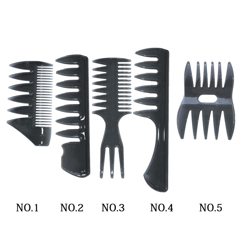 Lược Chải Tạo Kiểu Tóc Răng Rộng Bền Bỉ Cho Nam