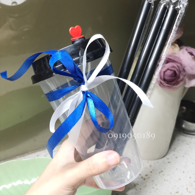 Combo Cốc trà sữa và ống hút  loại đẹp
