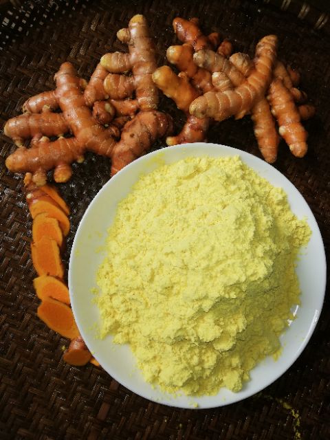 TINH BỘT NGHỆ NGUYÊN CHẤT 100% NHÀ LÀM