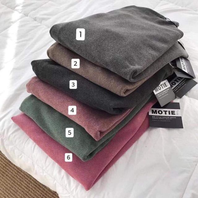 Áo Motie cổ 3 phân