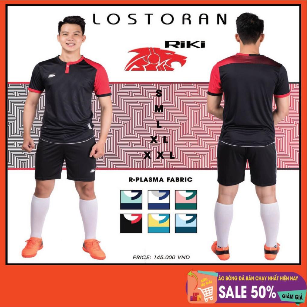 Bộ áo bóng đá không logo RiKi Lostoran sẵn kho, giá tốt
