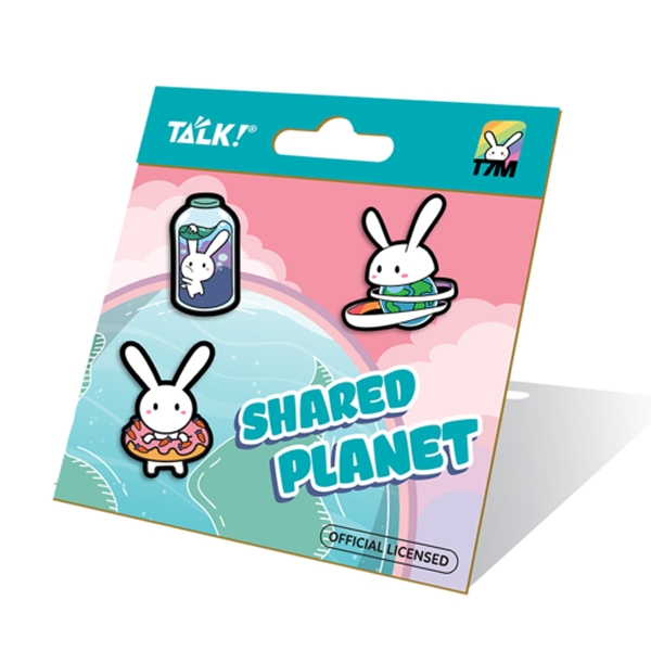 Huy Hiệu T7M Shared Planet B-PK20000 - HooHooHaHa®