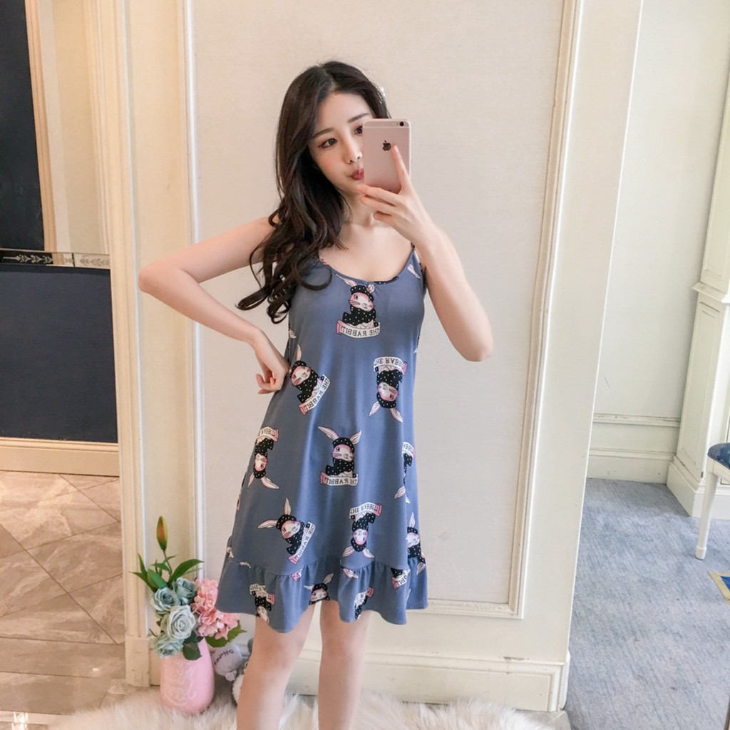 Váy Ngủ 2 Dây Đuôi Cá - Bịt Mắt (AP0036) | BigBuy360 - bigbuy360.vn