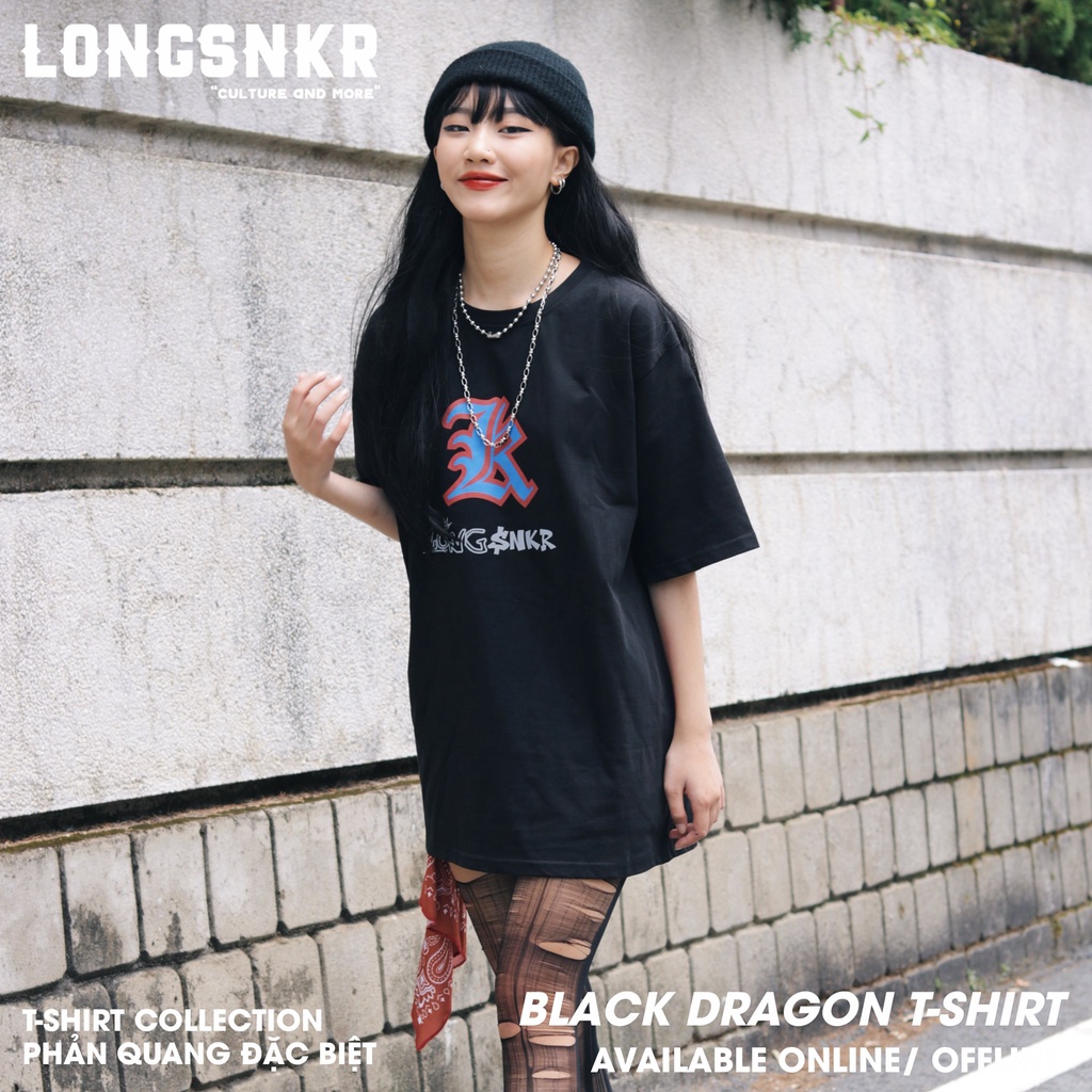 _T-shirt Sneaker Zone Dragon Version- áo thun phản quang form Oversize, Longsnkr Streetwear