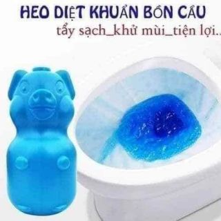 Cốc thả bồn cầu hình con heo