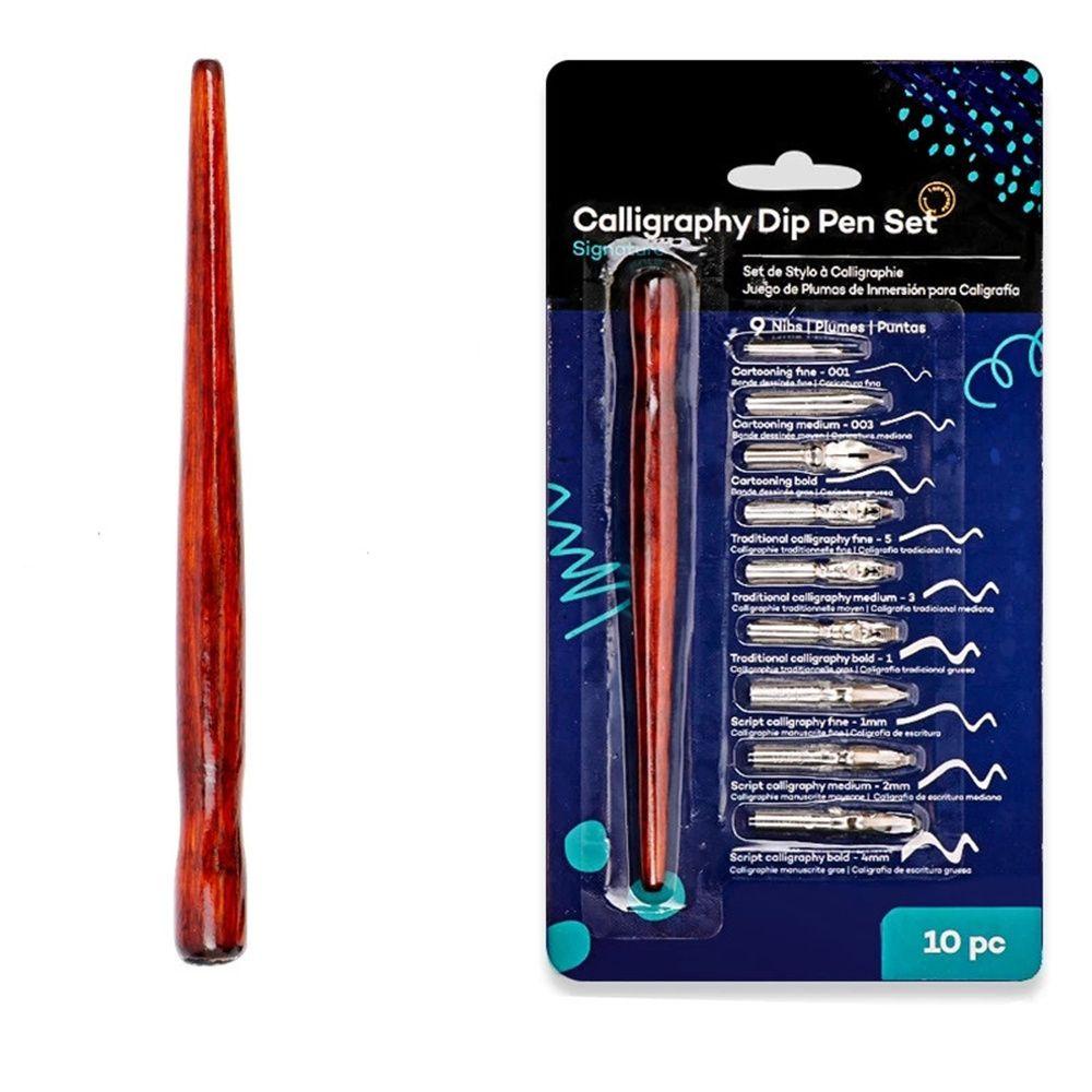 Bút Viết Thư Pháp Họa Tiết Hoạt Hình Nghệ Thuật Đa Năng