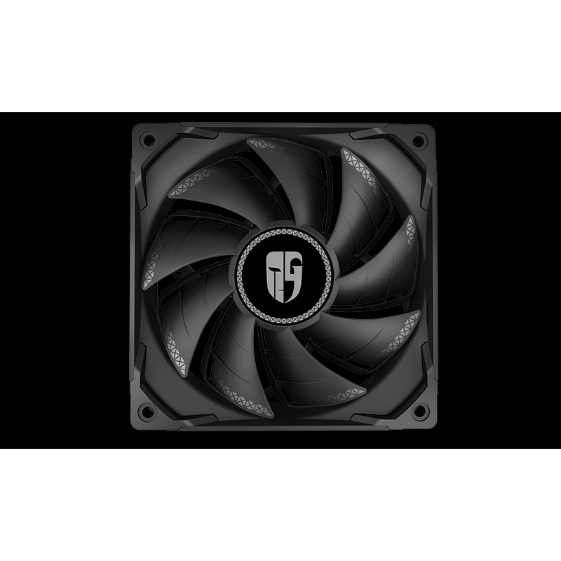 Quạt fan case 12cm DeepCool TF120 S BLACK - Sức gió tốt, quay êm, thiết kế chắc chắn