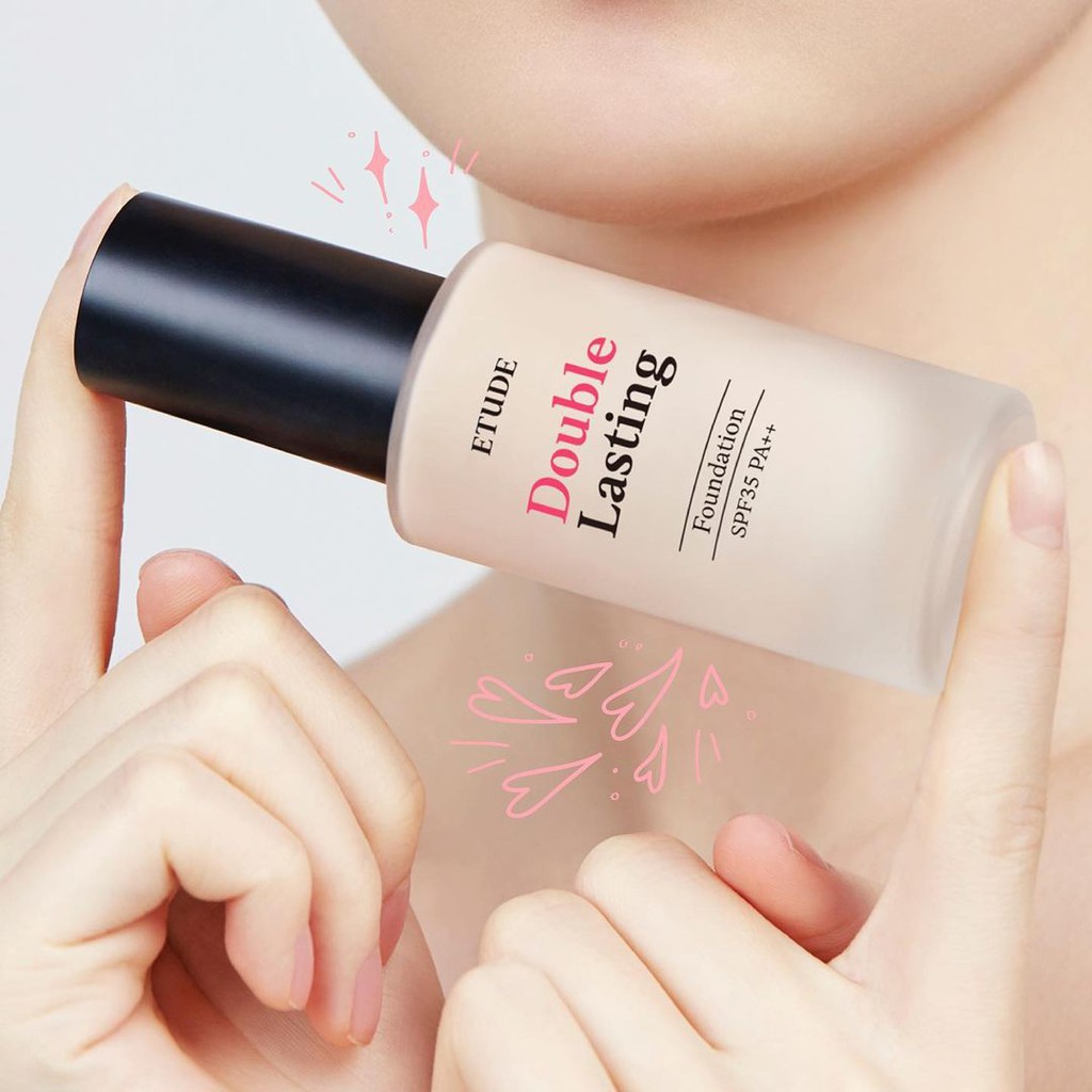 ⚡MÃ GIẢM NGAY 20K⚡ Kem Nền Etude House Double Lasting Foundation 30g