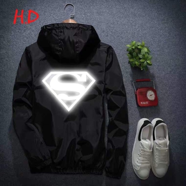 [FREESHIP ĐƠN TỪ 50K] Áo khoác gió phản quang chữ S in lưng HDA1119