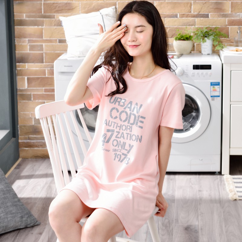 [Sale Off] ĐẦM NGỦ | VÁY NGỦ DÁNG SUÔNG chất vải cotton 100% thông thoáng