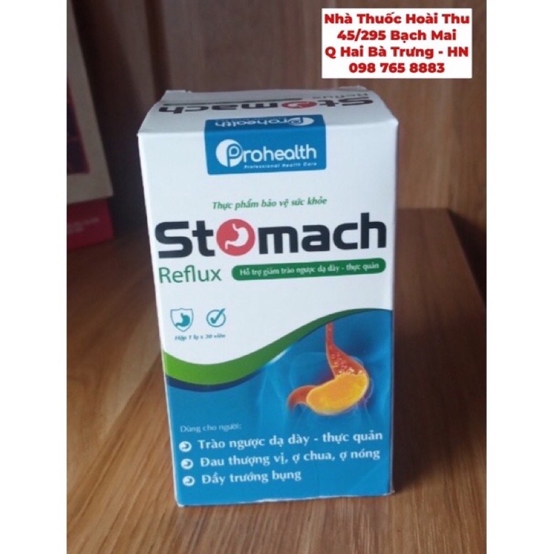 Stomach Reflux - Stomach viên uống giảm trào ngược dạ dày,thực quản