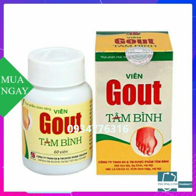 COMBO 2 HỘP GOUT TÂM BÌNH