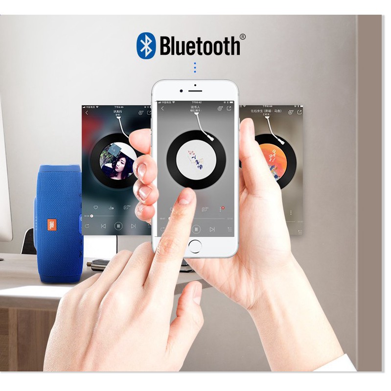 [Xả Kho] Loa Bluetooth JBL, Nơi Bán Loa Bluetooth, Loa Chager 3+ Cao Cấp, Chống Nước Tuyệt Đối, Âm Bass Mạnh Mẽ, Đèn ED