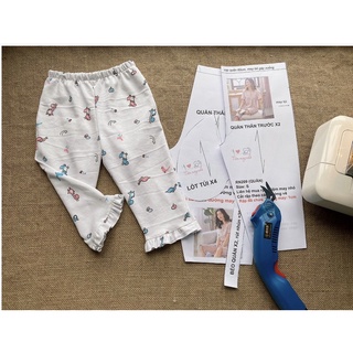 RN209_Rập giấy may bộ đồ lửng nữ