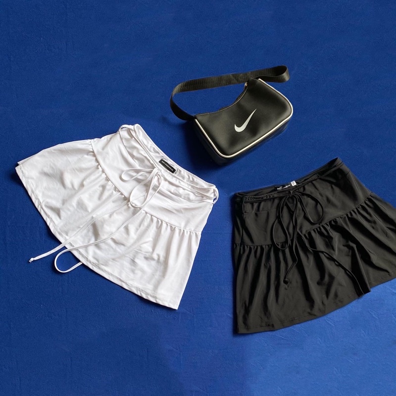 Váy xoè có dây thắt lưng hai màu  tennis Lexi DINSSWIMWEAR